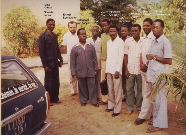 Membre du Comité UEESO Nathanel Vé Bah Samuel... Sahi Jonathan... Mouy Gaston... Dagou Justin... Ipoté Jean Lambert...  Albert Bleukehoua